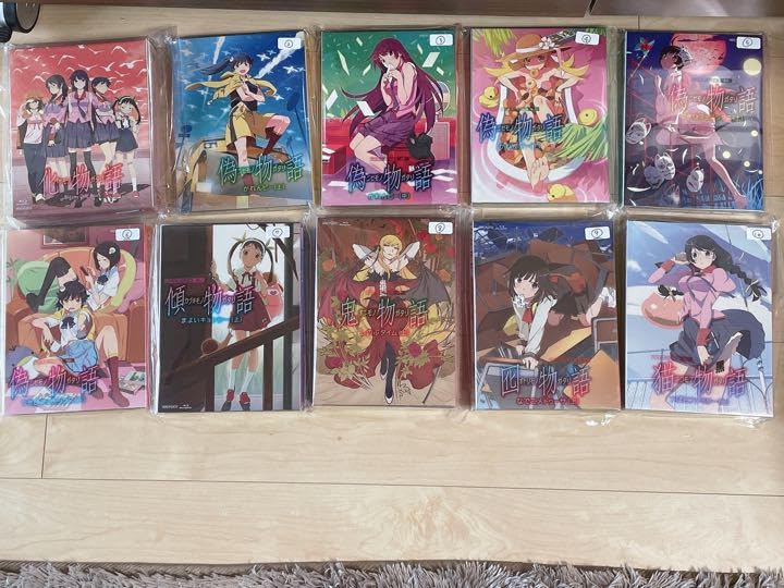 物語シリーズBlu-rayセット等 Amazon.co.jp: 化物語 物語シリーズBlu-ray 35枚＋ガイドブック